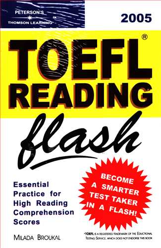 TOEFL Reading Flash Flash 2005