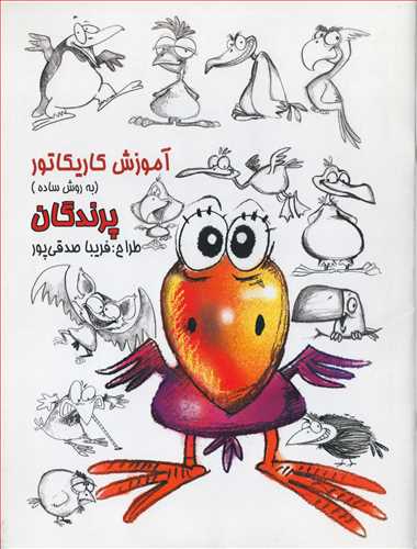 آموزش کاریکاتور پرندگان (رعنا)