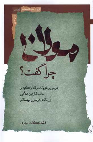 مولانا چرا گفت ؟ - شرحی بر غزلیات مولانا